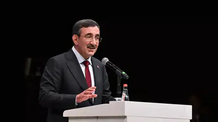 Cumhurbaşkanı Yardımcısı Cevdet Yılmaz’dan çerçeve yasa ve Erdoğan’ın adaylığı açıklaması