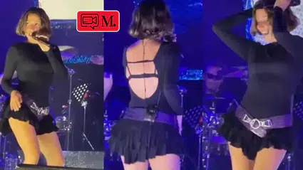 Zeynep Bastık'ın sahne dansı sosyal medyayı salladı