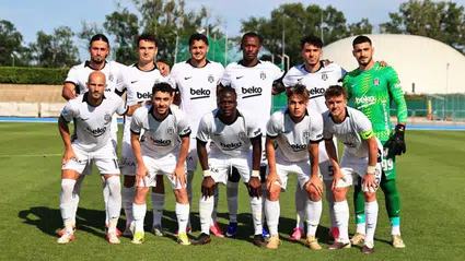 Beşiktaş, yeni sezonun ilk hazırlık maçında Gyirmot'u 2-1 mağlup etti