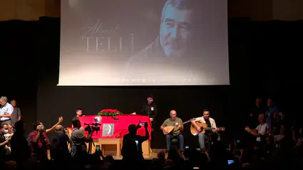 Şair ve yazar Ahmet Telli son yolculuğuna uğurlandı