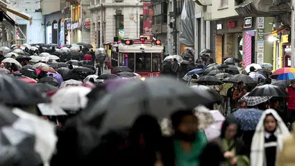 AKOM'dan İstanbul için kuvvetli sağanak uyarısı