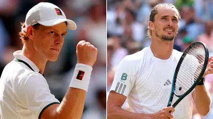 Wimbledon'da dev finalin adı kondu: Jannik Sinner ile Alexander Zverev şampiyonluk için kortta