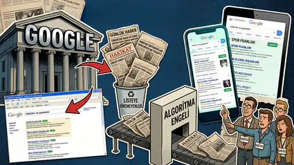 Google ile haber siteleri arasında yapay zekâ gerilimi büyüyor: Dünya medyası içeriklerini geri çekmeyi tartışıyor