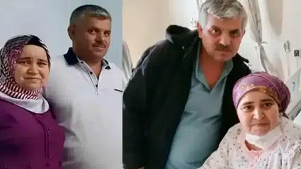 Cenaze töreninde eşinin acısına dayanamayan adam hayatını kaybetti