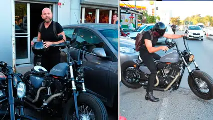 İş insanı İzzet Özilhan motosiklet kazası geçirdi