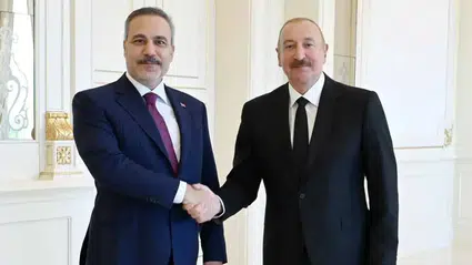 Bakü'de kritik temas: Aliyev'den Bakan Fidan'a özel kabul
