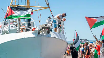 Gazze ablukasına karşı üçüncü sefer: Küresel Sumud Filosu Marmaris'ten Akdeniz'e açıldı