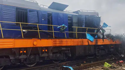 Boris Johnson'ın ayrılmasından 15 dakika sonra tren İHA saldırısına uğradı