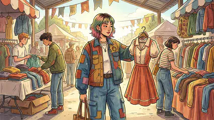 Z kuşağının modada tercihi "ikinci el"