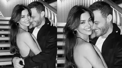 Kerem Bürsin kendi kuralını çiğnedi: Sevgilisi ile ilk defa fotoğraf paylaştı!