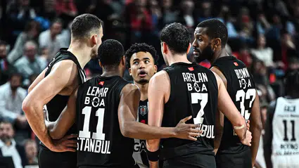 Beşiktaş Fransa’da Cosea’yı devirdi: Ante Zizic’ten 26 sayılık performans