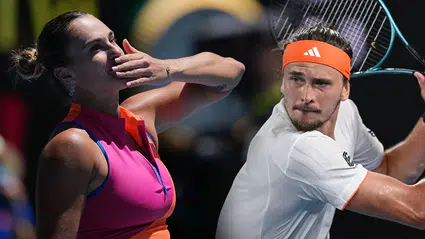 Avustralya Açık'ta Sabalenka ve Zverev yarı finalde