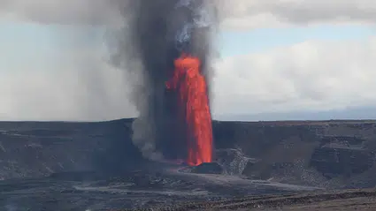 Kilauea Yanardağı'nda volkanik hareketlilik gözlemlendi