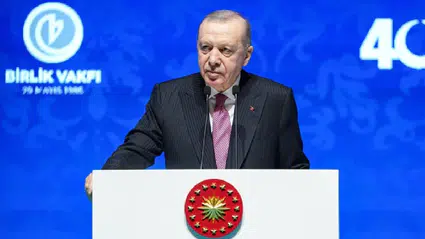 Cumhurbaşkanı Erdoğan’dan Birlik Vakfı 40. Yıl mesajı: Gençlerimizi hedef alan tehditlere birlikte dur demeliyiz