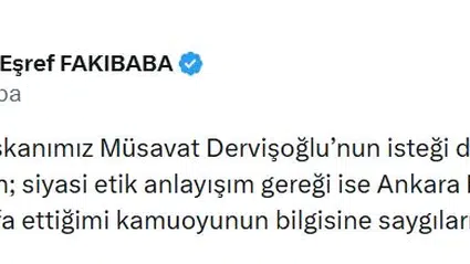 İYİ Parti'de 'Ne mutlu Türk'üm diyene' krizi: Ahmet Eşref Fakıbaba istifa etti