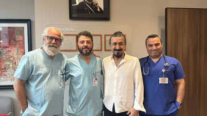 Göbek düşüklüğü sanılan ağrının altından dev bir aort anevrizması çıktı