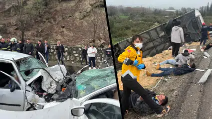 Antalya ve Burdur’da peş peşe trafik faciası: Ölü ve yaralılar var