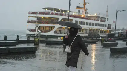 Türkiye yağışa teslim oluyor: Meteorolojiden rüzgar ve çığ tehlikesi uyarısı