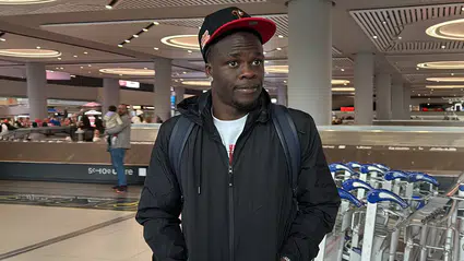 Beşiktaş’ın yeni transferi Junior Olaitan İstanbul’a geldi