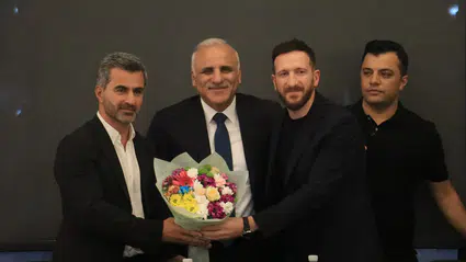 Süper Lig’in yeni ekipleri Diyarbakır’daki karşılaşma öncesi aynı sofrada buluştu