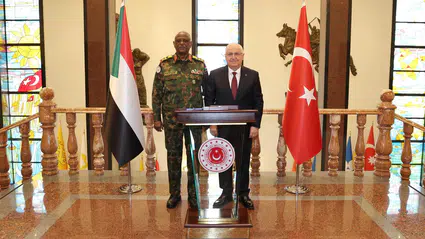 Sudan Genelkurmay Başkanı Elatta Ankara’ya resmi davetle geldi