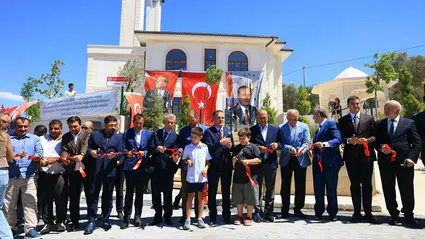 Çamlık Camii açılışında 15 aylık emek: 'Yapmak kadar yaşatmak da önemli'