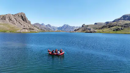 3 bin rakımda doğa sporları şöleni: Palanextreme sezon finali Yedigöller'de yapıldı
