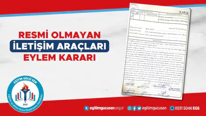 Öğretmenlerin dijital mahremiyet mücadelesi: Eğitim Gücü Sen'den yeni karar