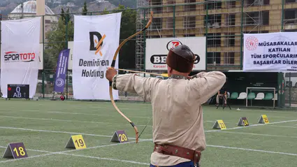 Amasya’da 335 sporcunun milli takım hedefli okçuluk mücadelesi