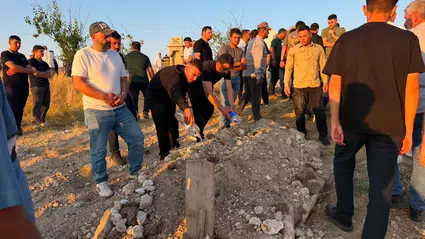 Kayseri'deki kazada yaşamını yitiren baba ve oğlu defnedildi