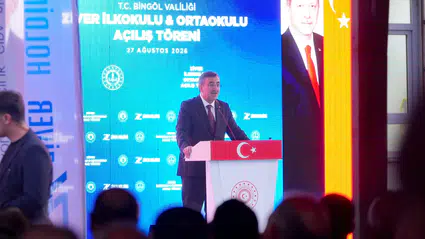 Bingöl'de depremin izleri siliniyor: Yeni okul binası 110 öğrenciye kapılarını açtı