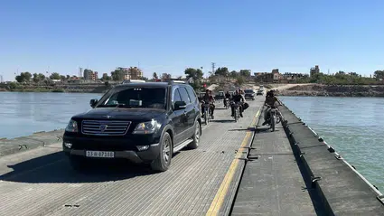 Defne Kardeşlik Köprüsü, Deyrizor’da ulaşımı canlı tuttu