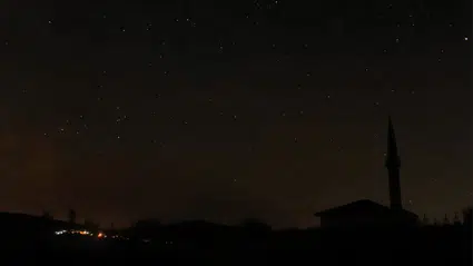 Perseid yağmuru Taşlıyayla Gölü'nde 50 kişiyi buluşturdu