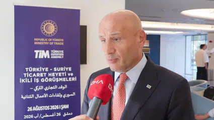 Şam'da ticaret diplomasisi: TİM Başkanı Gültepe, Suriye'deki fırsatları kazan-kazan formülüyle anlattı