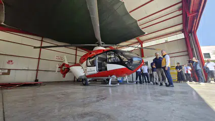 Diyarbakır’ın ambulans helikopteri 7 ayda 128 hasta taşıdı