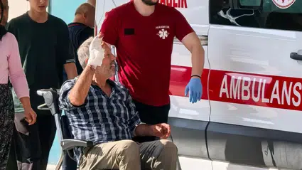 İnegöl'de ev tipi spiral kazasında iki parmağını kaybetti