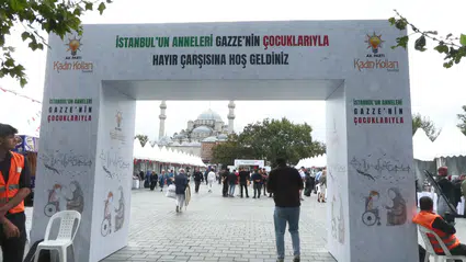 Eminönü’nde vicdan nöbeti: İstanbul’un anneleri Gazze için seferber oldu