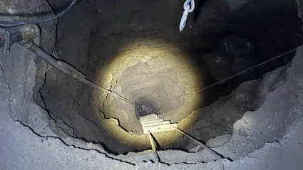 Evin salonunda define operasyonu: 25 metrelik tünel şoke etti
