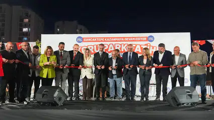 Sancaktepe'de 20 dönümlük yeşil alan kapılarını açtı