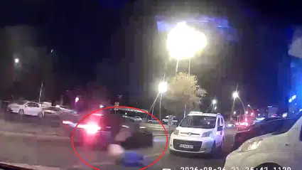 Lösemiyi yenen gencin acı sonu: Kaza anı kamerada