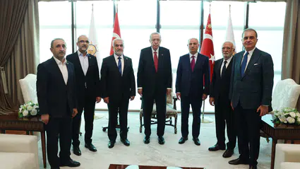 AK Parti Genel Merkezi'nde kritik görüşme: Erdoğan ve Yapıcıoğlu bir araya geldi