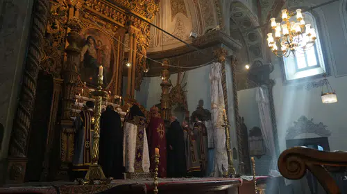 Anadolu'nun ilk kilisesinde tarihi Miçing ayini gerçekleştirildi