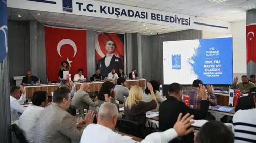 Kuşadası Belediyesi'nde başkan vekili seçimi yapıldı