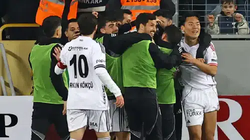 Kartal Ankara’da kanatlandı: Beşiktaş, Gençlerbirliği’ni 2 golle geçti