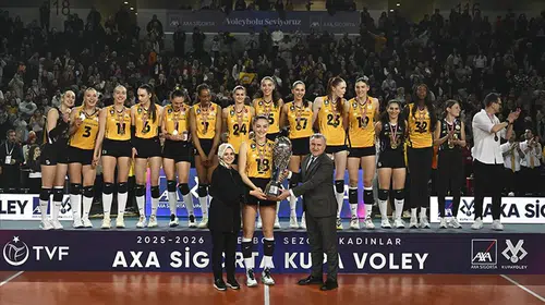 VakıfBank Kupa Voley şampiyonu oldu!