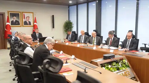 İçişleri Bakanı Mustafa Çiftçi sınır valileriyle güvenlik toplantısı gerçekleştirdi