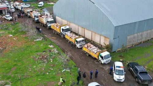 Dev operasyon: 50 ton bozuk tavuk eti ele geçirildi