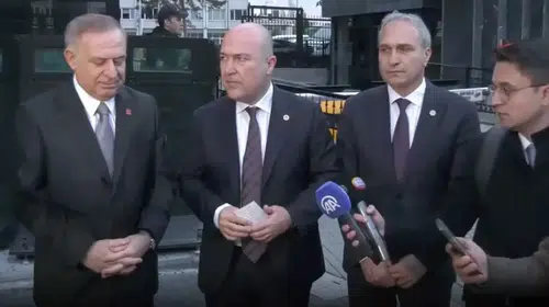 CHP heyeti İçişleri Bakanı ile görüştü: “Belediye başkanları göreve dönmeli” mesajı