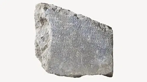 Amos Antik Kenti'nde 2 bin 200 yıllık kira sözleşmesi gün yüzüne çıktı