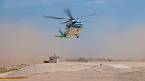 Suudi Arabistan'da petrol devi Aramco'ya ait helikopter düştü: 14 ölü
